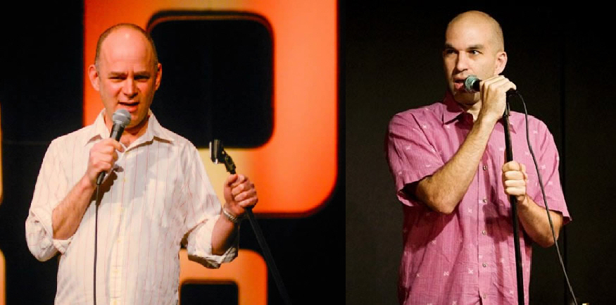 Todd Barry and Andy Blitz